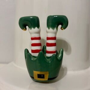 Nora Fleming A143 Jingle Toes Elf Feet Mini Platter Charm